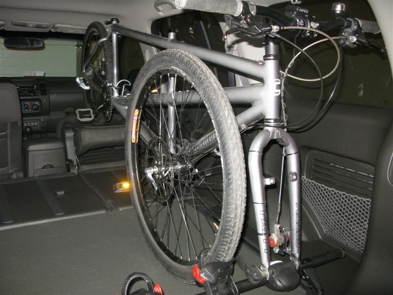 2005 Nissan xterra bike rack